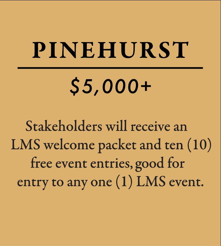 Pinehurst Level Stakeholder